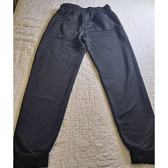 Boy's NBA Black Sweatpants Size Large - Picture 2 of 8